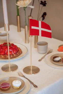 Hove Home - High Light lysestage - Messing - Højde 28 cm