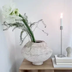 Hove Home - High Light lysestage - Rustfrit stål - H28 cm