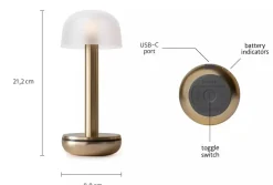 Humble Lights - Bordlampe Two - Sort