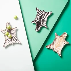 Jonathan Adler - bakke - Zebra - sølv