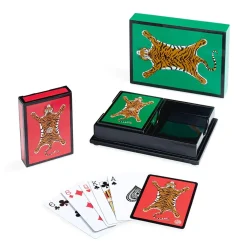 Jonathan Adler - Kortsæt - Tiger - Grøn