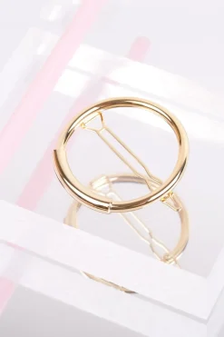 JUKSEREI - Tupe hårspænde - Guld