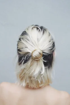 JUKSEREI - Tupe hårspænde - Guld