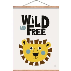 KAI Copenhagen - Plakat - Wild and free - 30x40 cm.