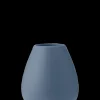 Knabstrup Keramik - Earth vase H 14 cm dusty blue