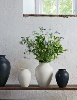 Knabstrup Keramik - vase H 20 cm white