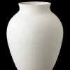 Knabstrup Keramik - vase H 27 cm white