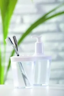 Koziol - sæbedispenser - transparent