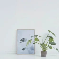 Kristina Dam - Split-leaf I - poster 50x70 cm