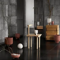 Kristina Dam - Urtepotte - Bowl - Red - M