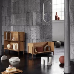 Kristina Dam - Vase - Dome - Red - XS