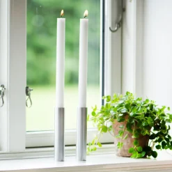 Kunst Industrien - Slim Light lysetage rustfri stål - Højde 17 cm