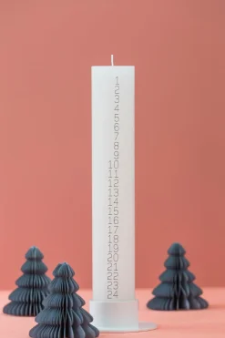 Kunstindustrien - Kalenderlys - Sølv tal