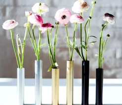 Kunstindustrien - Slim Vase - Rustfri stål - Højde 17 cm