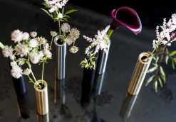 Kunstindustrien - Slim Vase - Messing - Højde 14 cm