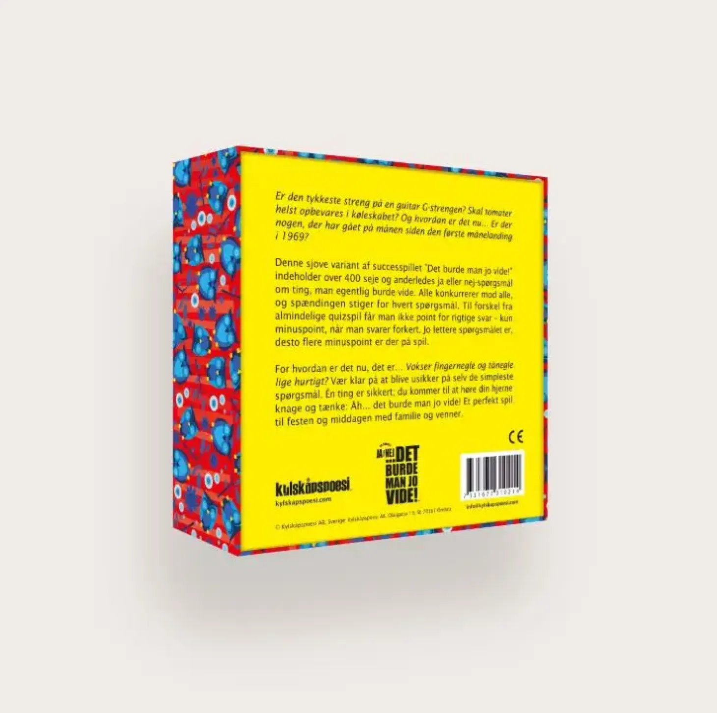 Kylskåpspoesi - Spil - Det burde man jo vide - Ja eller nej