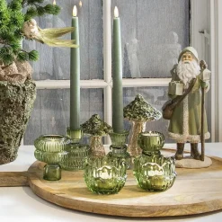 La Vida - Blow vendbar lysestage - Grøn