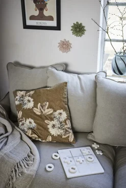 Lene Bjerre - Ana plaid sand 170x130