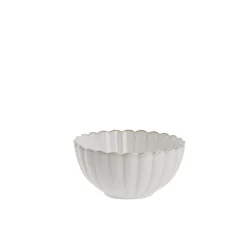 Lene Bjerre - Camille skål 15x15 cm. råhvid
