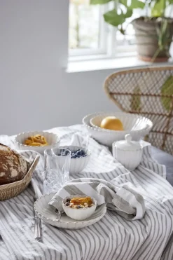 Lene Bjerre - Camille skål 15x15 cm. råhvid