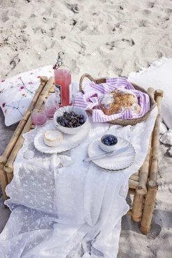 Lene Bjerre - Camille skål 15x15 cm. råhvid