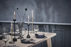 Lene Bjerre - Ciselle vase H25,5 cm. mørkegrå