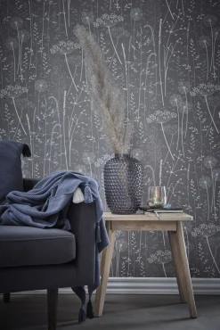 Lene Bjerre - Dorinia vase H29 cm. mørkegrå