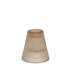 Lene Bjerre - Dormia stage/fyrfadsstage H6,3 cm. gyldenbrun