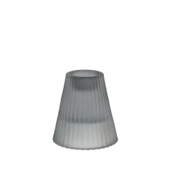 Lene Bjerre - Dormia stage/fyrfadsstage H6,3 cm. grå