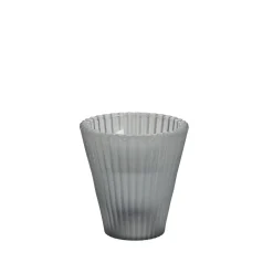 Lene Bjerre - Dormia stage/fyrfadsstage H6,3 cm. grå