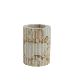 Lene Bjerre - Eliana tandkrus 10,5 cm. sand marmor
