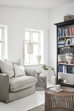 Lene Bjerre - Ellia dekorationfigurer sæt hvid marmor