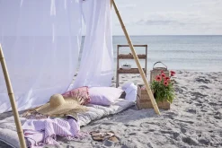 Lene Bjerre - Ellia krukke 11x11 cm. sand marmor