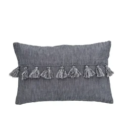 Lene Bjerre - Felinia pude 60x40 cm. mørkegrå