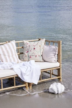 Lene Bjerre - Fiona pude 50x50 cm. gyldenbrun