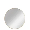 Lene Bjerre - Hallia rundt spejl Ø80 cm. lys guld