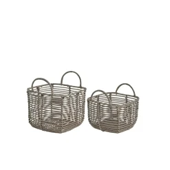 Lene Bjerre - Harper kurvesæt 18x18 cm. Natur