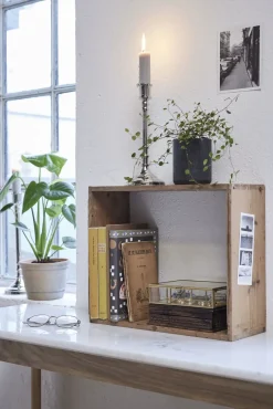 Lene Bjerre - Laura opbevarings æske guld 17,5x13 H4,5