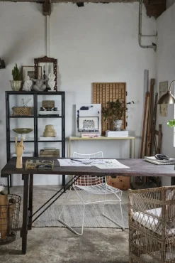 Lene Bjerre - Laura opbevarings æske guld 25x16,5 H5,3