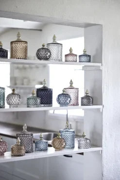 Lene Bjerre - Miya krukke H11 cm. gyldenbrun