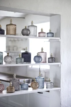 Lene Bjerre - Miya krukke H17,5 cm. mørkegrå