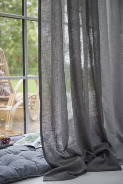 Lene Bjerre - Petrine gardinfag 250cm140 cm. mørkegrå