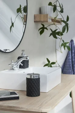 Lene Bjerre - Portia sæbeholder 13x10 cm. sort