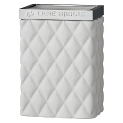 Lene Bjerre - Portia tandkrus hvid 11 cm.