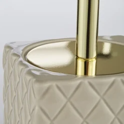 Lene Bjerre - Portia toiletbørste H39 cm. brun sand