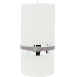 Lene Bjerre - Rustic bloklys hvid kæmpe