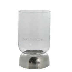 Lene Bjerre - Sandia stage til bloklys H28,7 cm. sølv