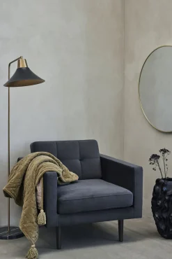 Lene Bjerre - Sannia gulvvase H48 cm. sort