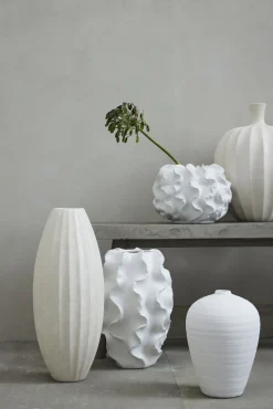 Lene Bjerre - Sannia vase H20,5 cm. hvid