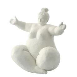 Lene Bjerre - Serafina Kvinde figur H24 cm. hvid